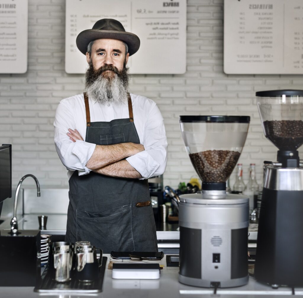 coffee cafe professional steam uniform